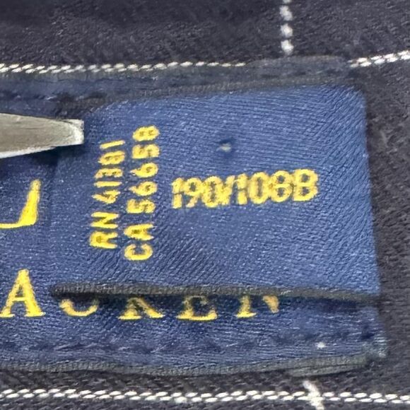 Polo Ralph Lauren Harrington Jacket Mens XXL Khaki Beige Full Zip Up Pony Logo - Picture 6 of 12